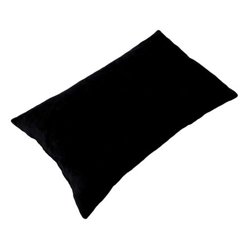 Cojín Home Line Rectangular Velour Negro 9507