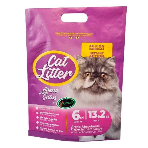 Arena Aglutinante Biomaa Gatos 6 Kg