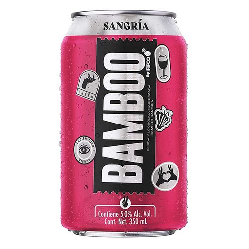 Cooler Bamboo Sangría 350ml