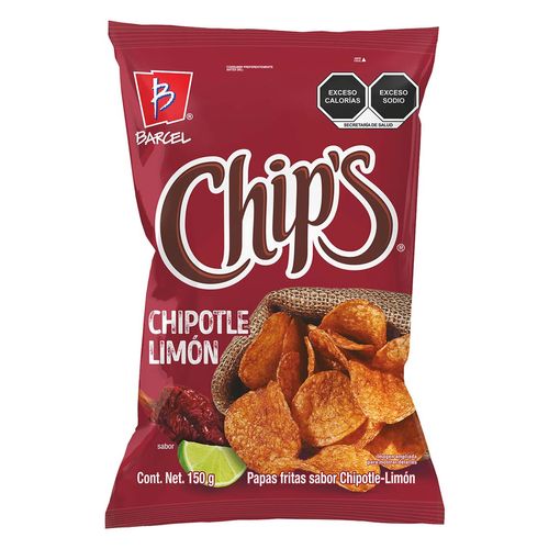 Botana Chips Chipotle Limón 150g