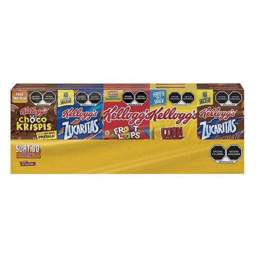 Cereal, Kellogg's Surtido Variedad de Sabores 306g