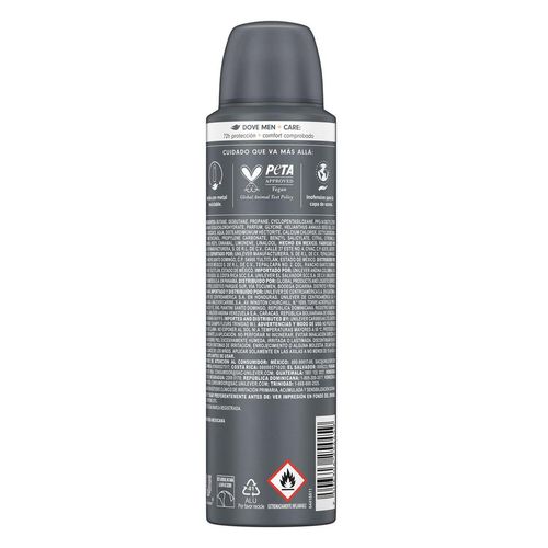 Antitranspirante en Aerosol Dove Men+Care Energy Boost 150ml