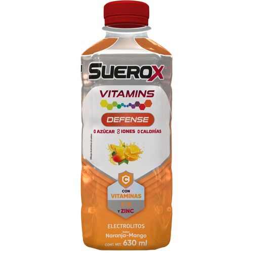 Bebida Isotónica Suerox Naranja 630ml