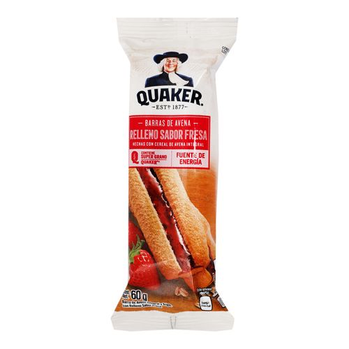 Barra Quaker Fresa 60g