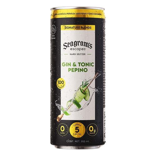 Hard Seltzer Seagram´s Citrus Tonic 355ml