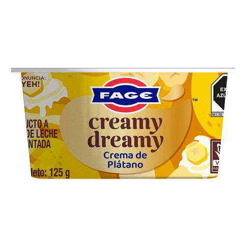 Postre Fage Creamy Dreamy crema de plátano 125g