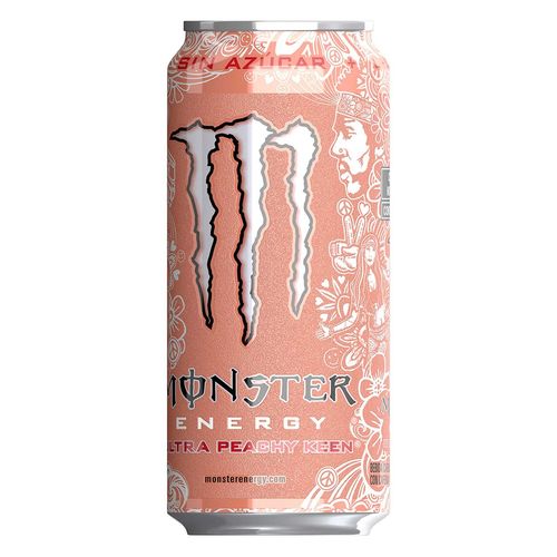 Bebida Energizante Monster Durazno 473ml