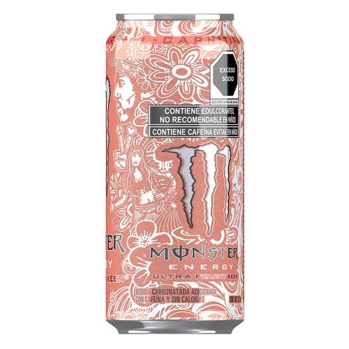 Bebida Energizante Monster Durazno 473ml