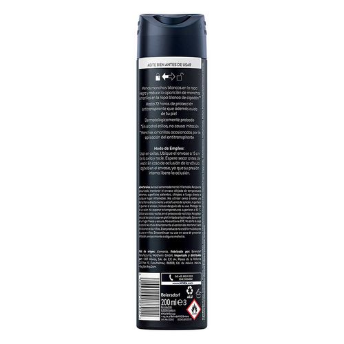 Desodorante Nivea Invisible Clear Spray XL 200ml