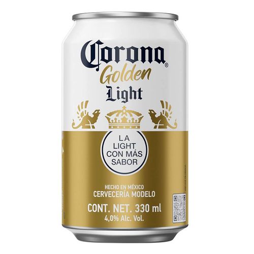 6 Pack Cerveza Corona Golden Ligth 330ml