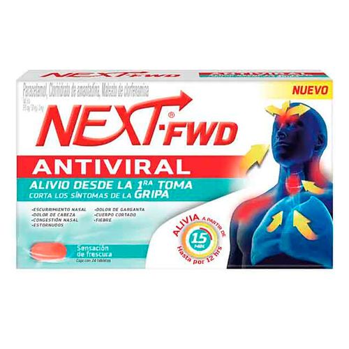 Antigripal NEXT FWD 24 Tabletas