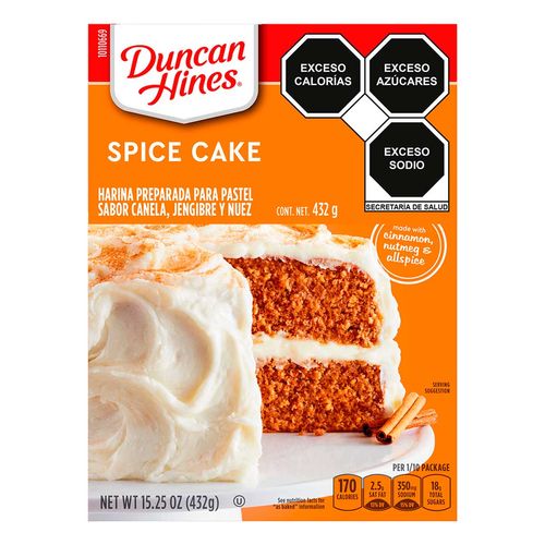 Harina Duncan Hines para Pastel 432g