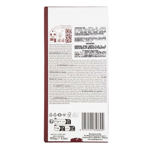 Chocolate Belgian Oscuro 85% 100g
