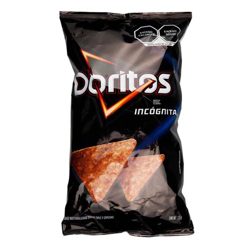 Botana Doritos Incognita Licencia 222g