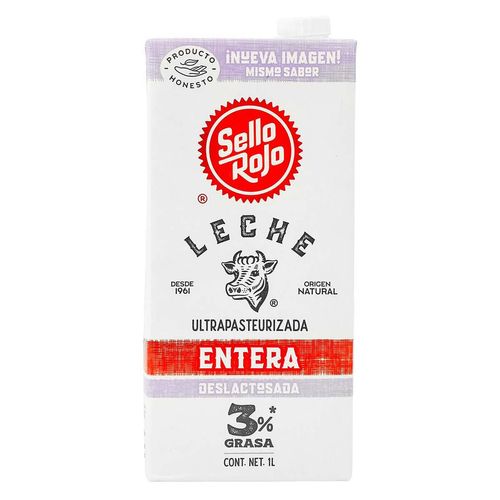 Leche Sello Rojo Entera 1L
