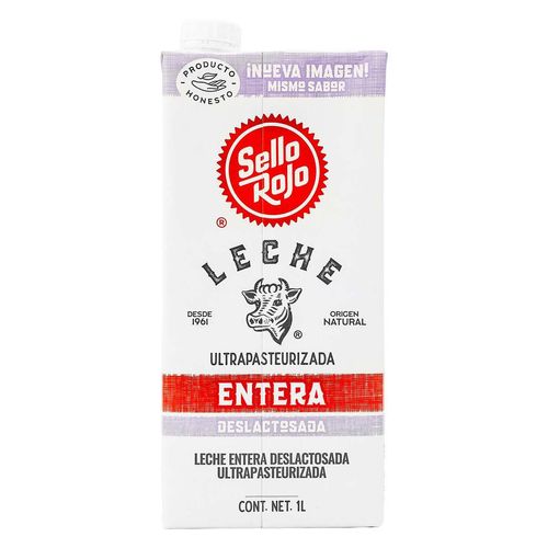 Leche Sello Rojo Entera 1L