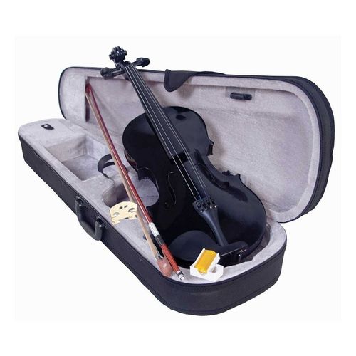 Violín 4/4 Audiotek Incluye Arco Brea Estuche Acústico Varios Negro