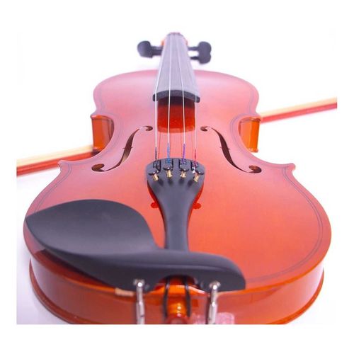 Violín Audiotek 4/4 Incluye Arco Brea, Estuche Acústico Varios Café