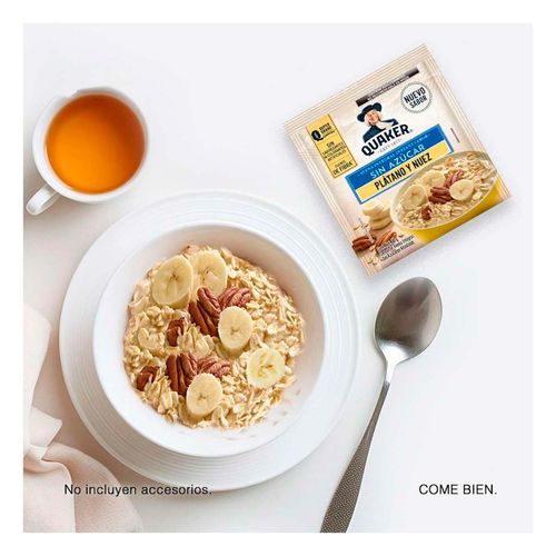 Avena Quaker Instantánea Plátano 40g