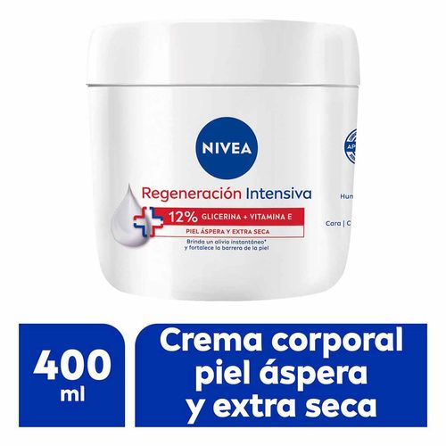 Crema Corporal Humectante NIVEA Regeneración Intensiva en Tarro 400ml