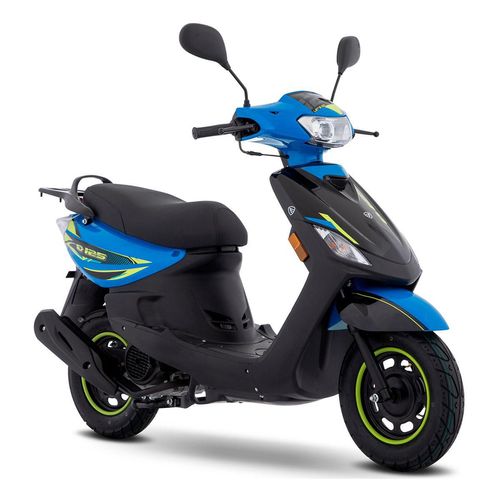 Motocicleta Italika Azul D125