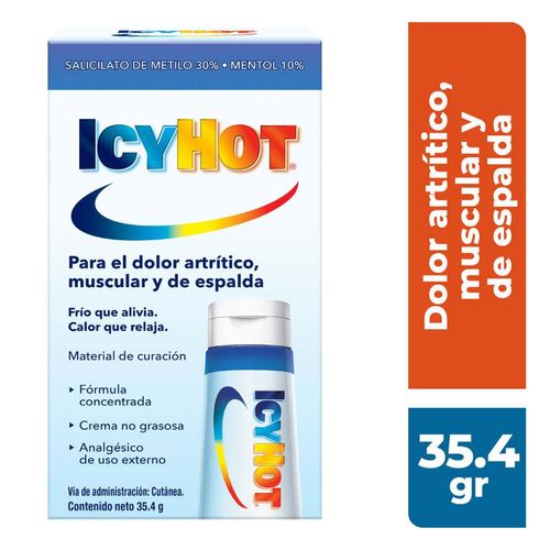 Icy Hot Crema Analgésica para el Dolor Muscular en Tubo 354g