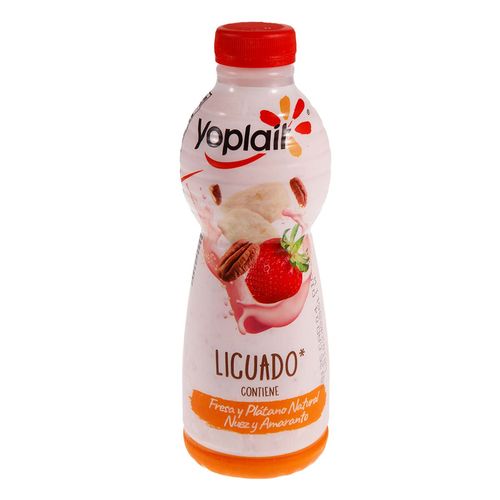Licuado Yoplait Fresa Platano y Amaranto 470g