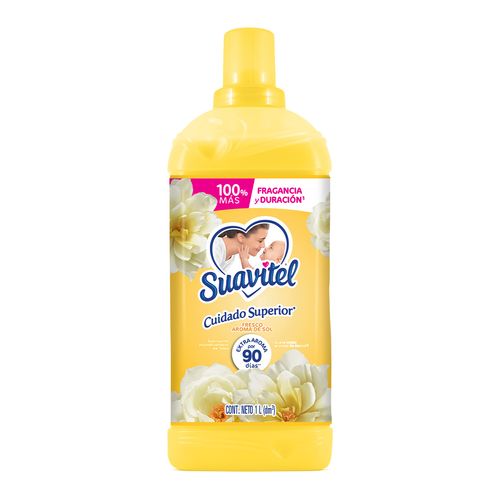 Suavizante de Telas Suavitel Cuidado Superior Fresco Aroma de Sol 1L
