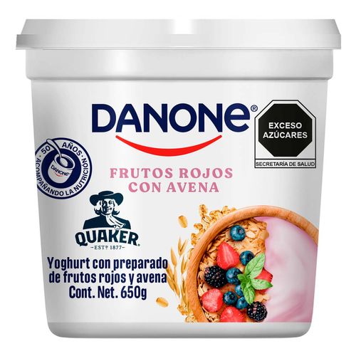 Yoghurt Danone Frutos Rojos 650g