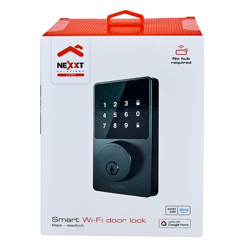 Cerradura Nexxt Wifi Inteligente Negro