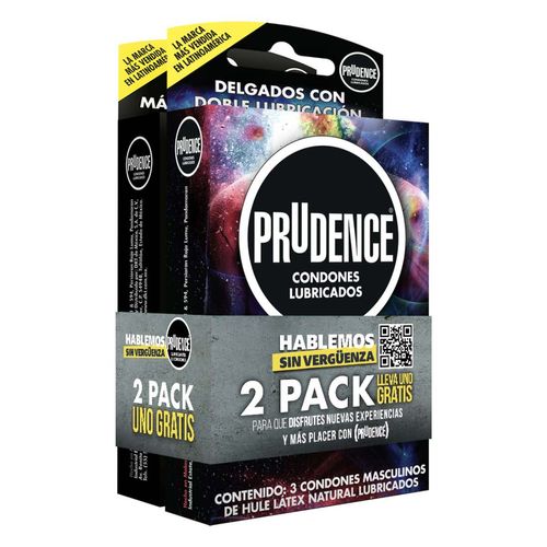 Condones Prudence Ultra Sensitivos Full Sensitive + Zero 2 Pack con 6 Piezas