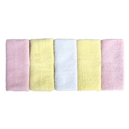 Toalla Simple Fashion Rosa con 5 Piezas
