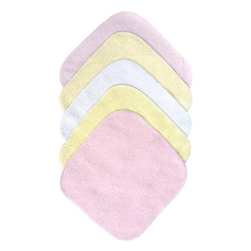 Toalla Simple Fashion Rosa con 5 Piezas