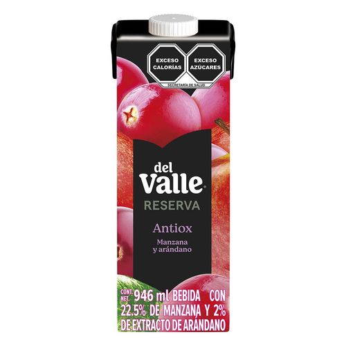 Bebida Del Valle Antiox Manzana Arándano 946ml