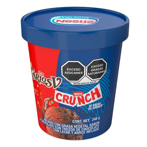 Helado Nestlé Crunch + Carlos V 248g