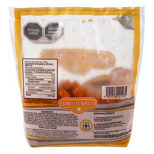 Boneless Freskecito Bufalo 500g