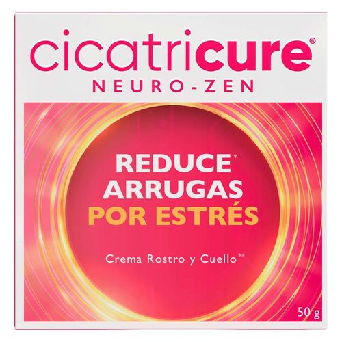 Crema Cicatricure Antiarrugas NeuroZen Rostro y Cuello 50g