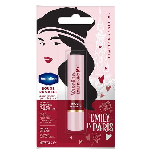 Bálsamo Labial Vaseline Emily In Paris Rouge Romance 3g