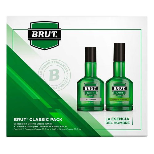 Estuche Colonia Brut Classic y Loción 100 ml c/u