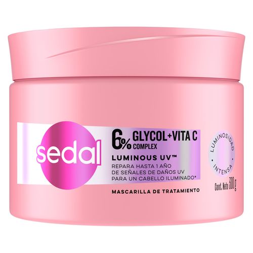 Mascarilla Sedal Luminous UV 300g