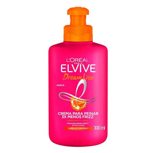 Crema para Peinar L'Oréal Paris Elvive Dream Liso 300ml