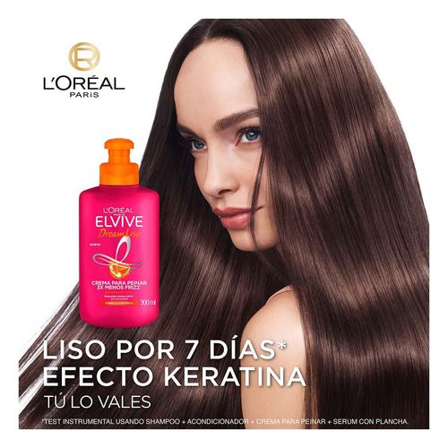 Crema para Peinar L'Oréal Paris Elvive Dream Liso 300ml
