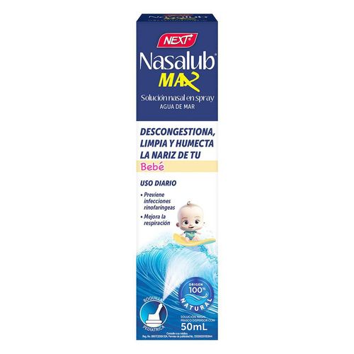 Solución Nasalub Max Baby Spray 50ml