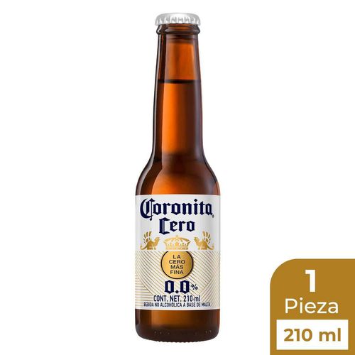 Cerveza Coronita Cero Botella 210ml