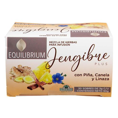Té Equilibrium Plus Jengibre 30 sobres