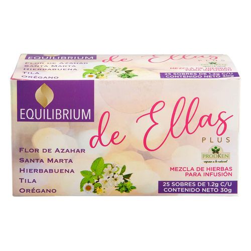 Té Equilibrium Plus Ellas 30 sobres