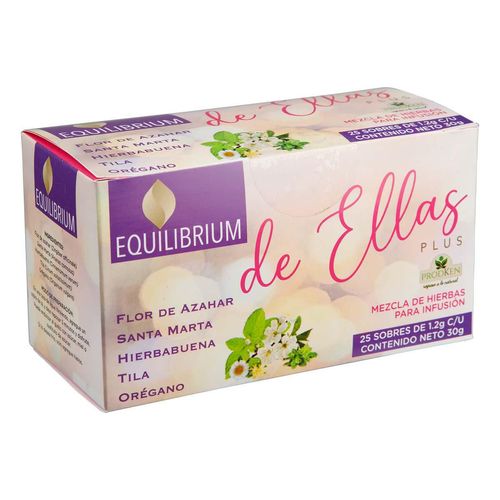 Té Equilibrium Plus Ellas 30 sobres