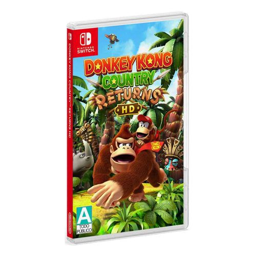 Videojuego Nintendo Switch Donkey Kong Country Returns HD