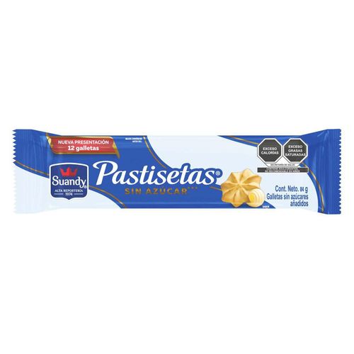Galletas Pastisetas Sin Azucar 84g