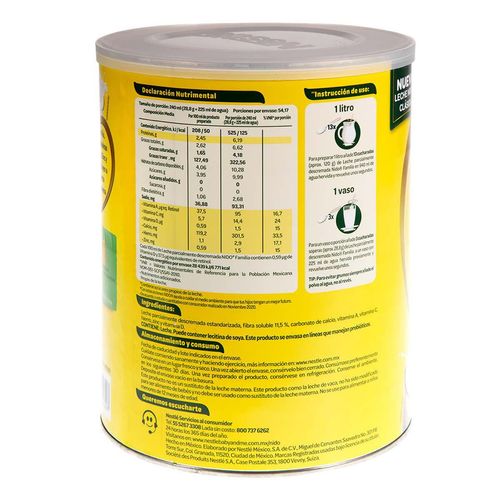Leche en Polvo Nido Familia 1.56 Kg
